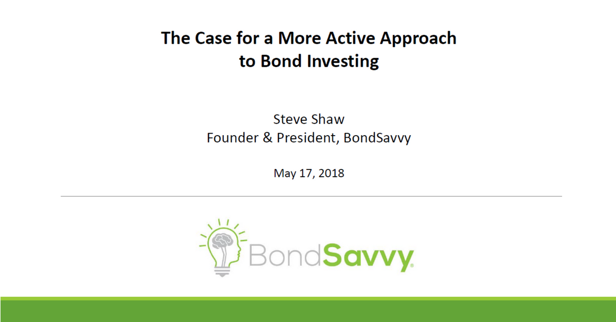 Watch Our Active Investing Corporate Bond Webinar with Fidelity Investments - Bondsavvy