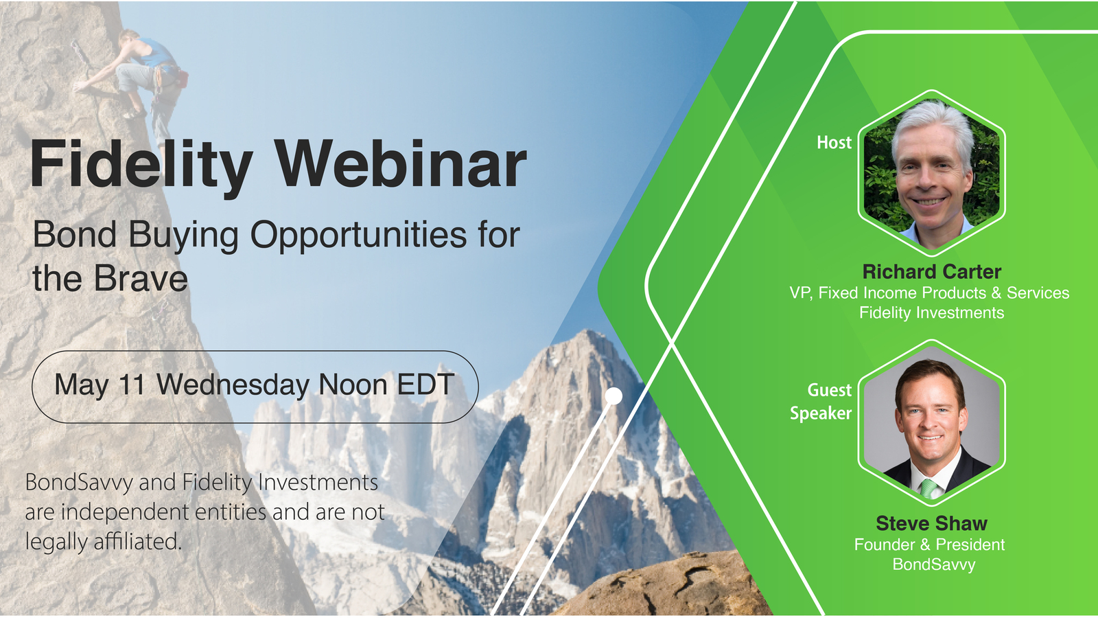 Watch Recording of Steve Shaw Presenting on Fidelity Webinar - Bondsavvy